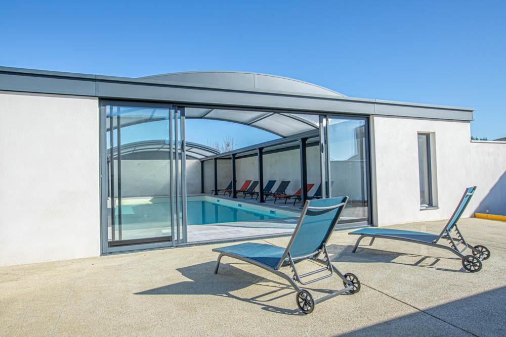 Le Vaisseau Maison Avec Piscine/Parking/Wifi/Plages 5Kms Les Mathes Buitenkant foto