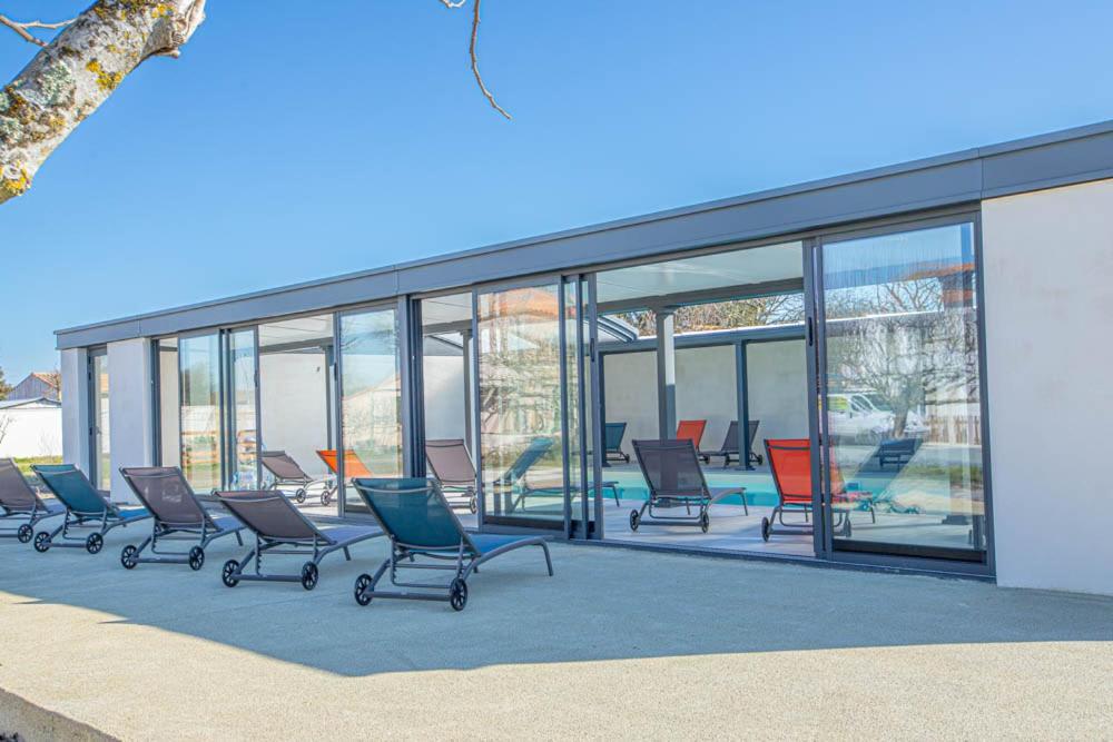 Le Vaisseau Maison Avec Piscine/Parking/Wifi/Plages 5Kms Les Mathes Buitenkant foto